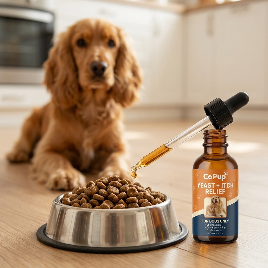Copup™ Yeast + Itch Relief Drops for Dogs — Skin, Paw & Ear Soother (60ml / 2fl oz)